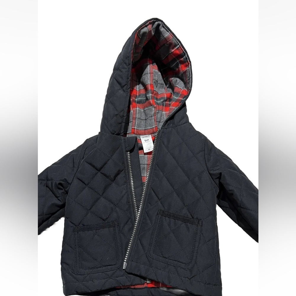 NWOT Carters Quilted Jacket Boys months- never worn!